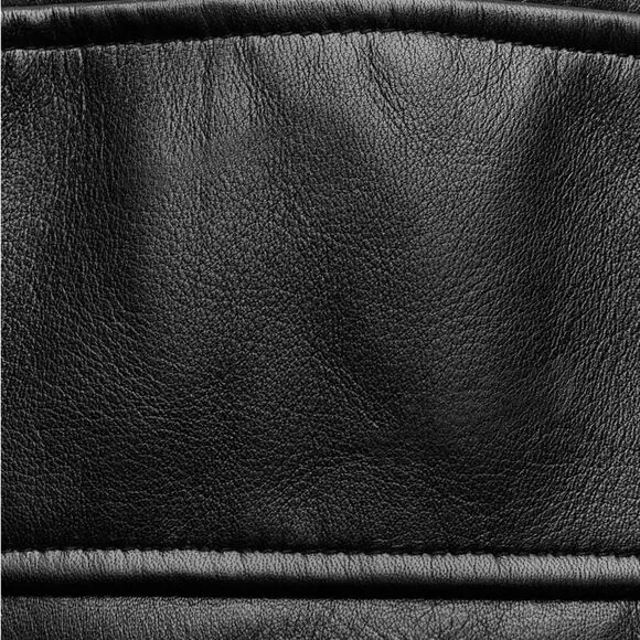 ZW COLLECTION ZIPPERED GENUINE LEATHER JACKET - Picture 3 of 16